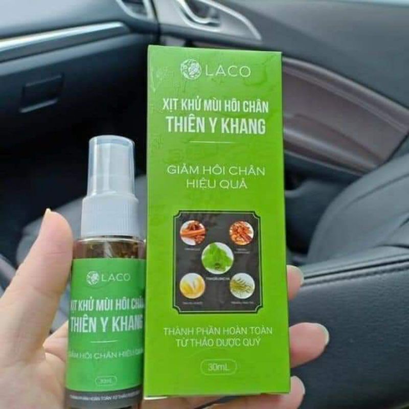 XỊT KHỬ MÙI HÔI CHÂN THIÊN Y KHANG