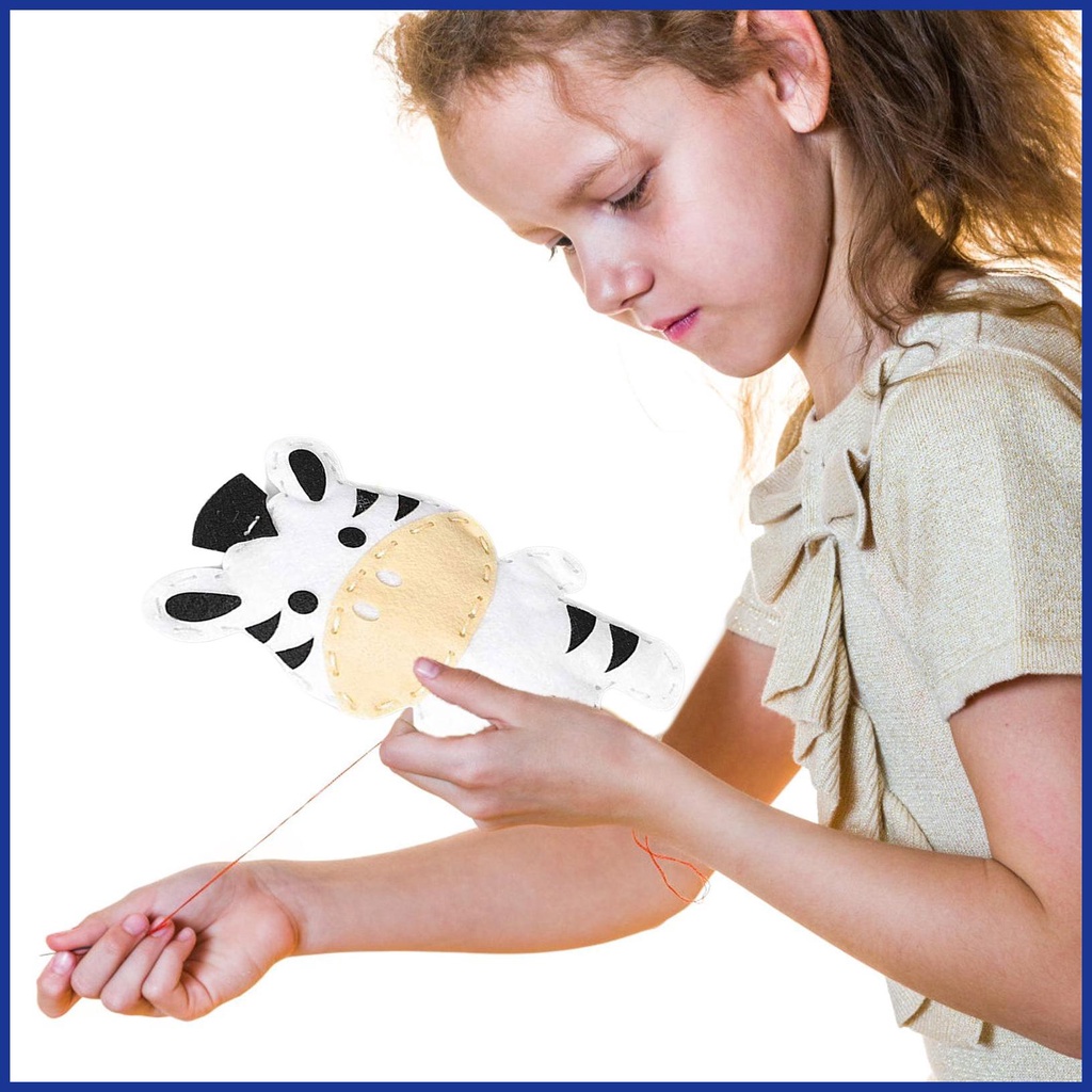 Bộ Dụng Cụ May Vá Thủ Công Hình Động Vật Cho Bé Trai Và Bé Gái