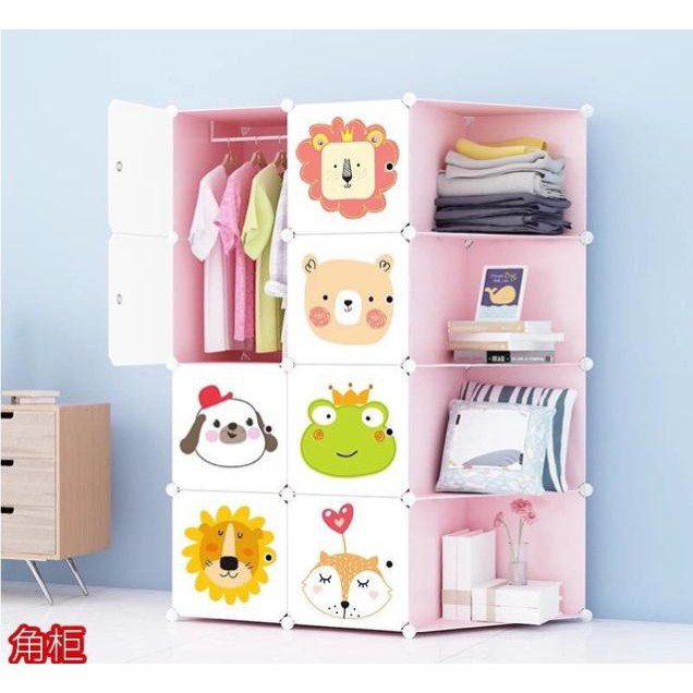 [BÁN CHẠY NHẤT] TỦ NHỰA LẮP GHÉP 8 Ô VÀ 5 KỆ GÓC ĐỂ QUẦN ÁO, ĐỒ GIÁ DỤNG TIỆN ÍCH ĐA NĂNG. TẶNG KÈM TREO ĐỒ.
