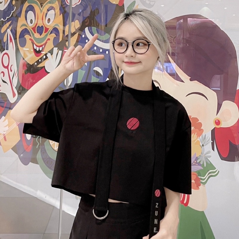 Set phối sẵn Kami Croptop - Belt Zune.Zx