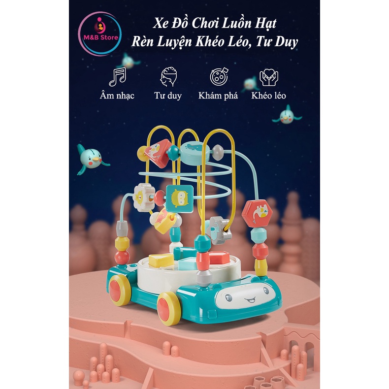 Đồ Chơi Luồn Hạt Giáo Dục - Kub