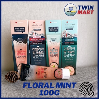 Kem đánh răng muối hồng himalaya pinksalt floral mint - ice calming mint - ảnh sản phẩm 6