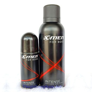 Combo Xịt Xmen For Boss Intense 150ml + Lăn 50ml