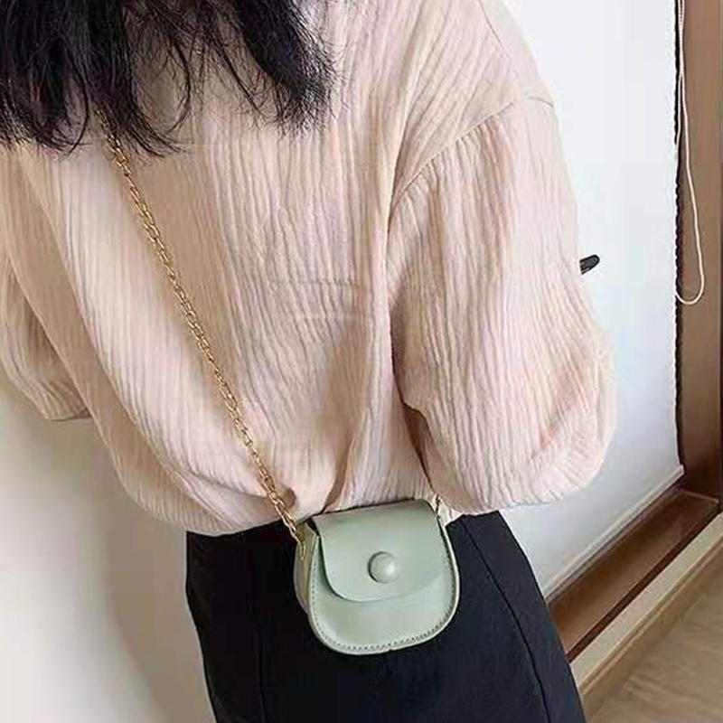 Túi Đeo Vai Phối Dây Xích Thời Trang 2020 Dành Cho Nữ JP5 YR
