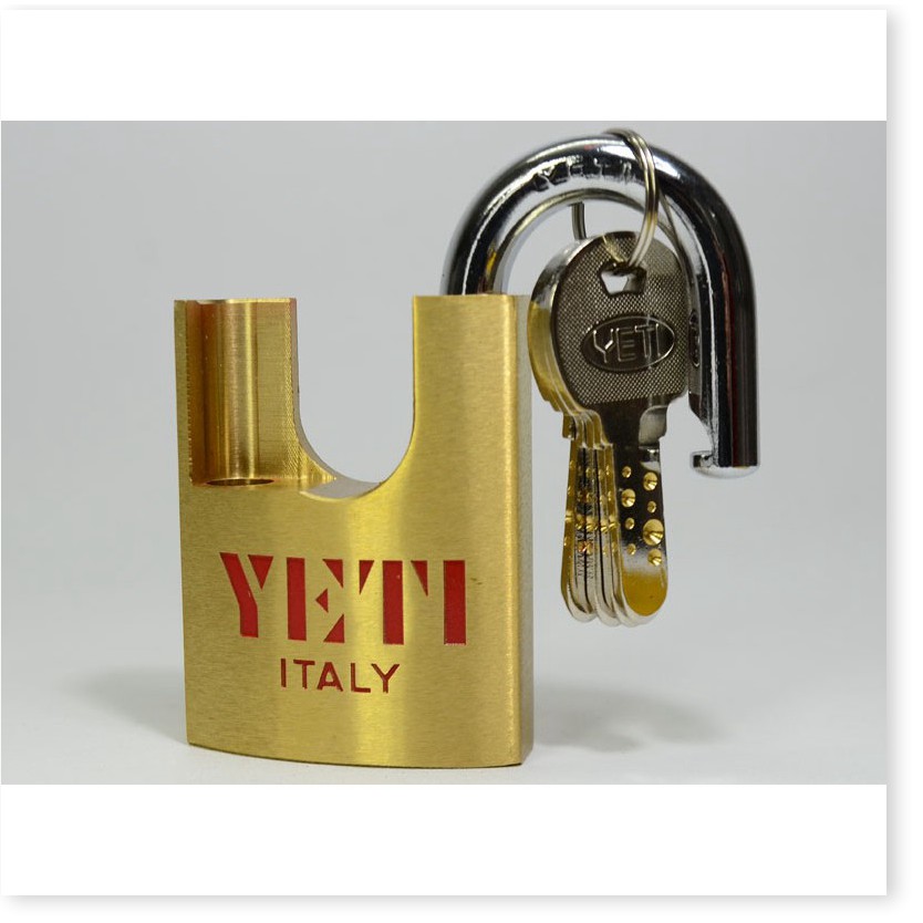 Ổ khóa chống cắt YETI 60mm (vàng) chính hãng Điện Gia Dụng Bảo Minh - Điện Gia Dụng Bảo Minh