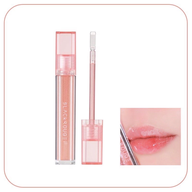 Son Tint Bóng Trong Suốt Cho Đôi Môi Căng Mọng Black Rouge Half N Half Tangle Glow