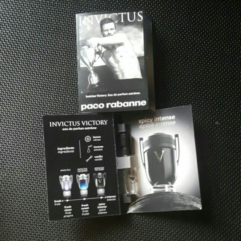 Nước hoa Vial Paco Rabanne Invictus Intense
