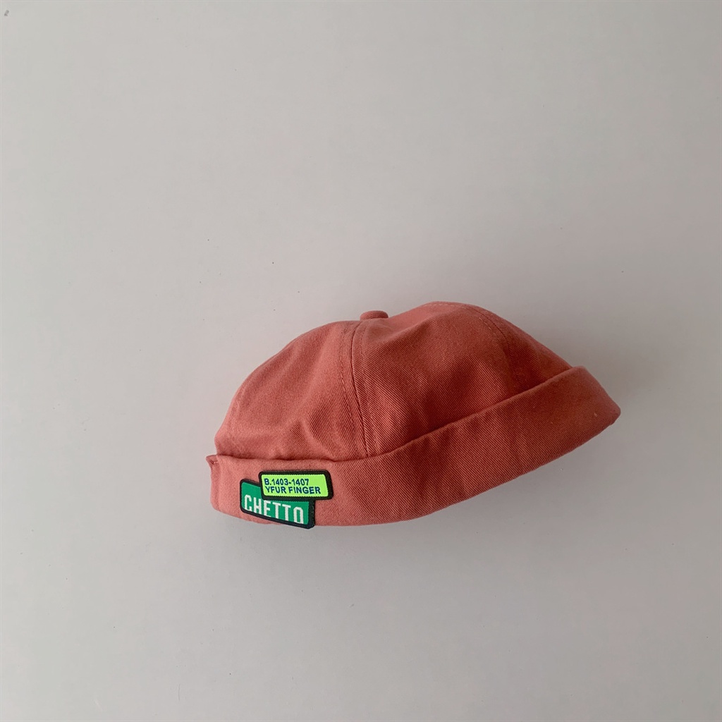 Mũ Beanie Họa Tiết Chữ Thời Trang Hip hop Hàn Quốc Cho Bé