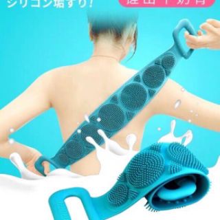 ( XẢ KHO) Dụng cụ kì cọ lưng silicon