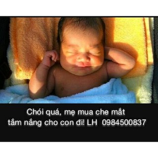 Che mắt tắm nắng, che mắt chiếu đèn vàng da cho bé