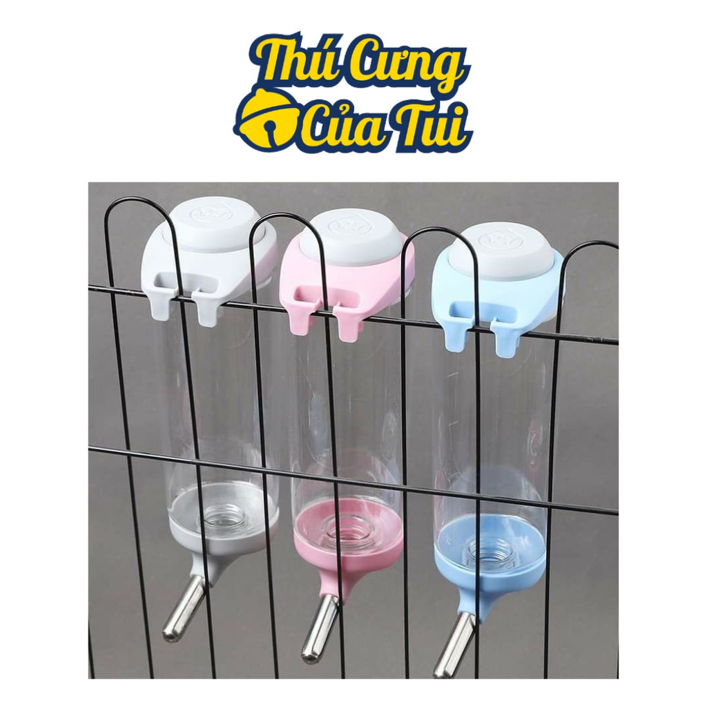 Bình Nước Treo Lồng Tự Động Cho Thú Cưng Chó Mèo - Thú Cưng Của Tui