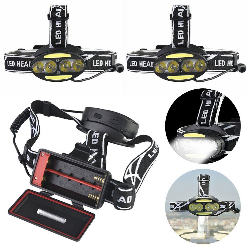 Đèn Pin Đeo Trán LONTIME T6 Sử Dụng Cắm Trại Đa Năng