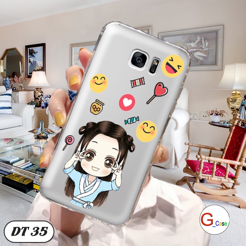 Ốp lưng điện thoại Samsung Galaxy S7 EDGE dẻo trong in hình