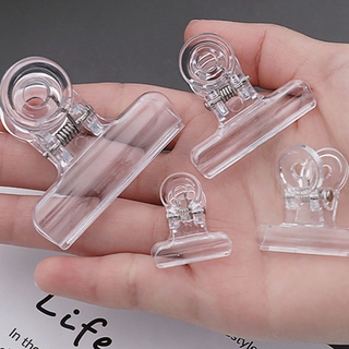 Kẹp Giấy Bằng Nhựa Trong Suốt Thiết Kế Đơn Giản Sáng Tạo