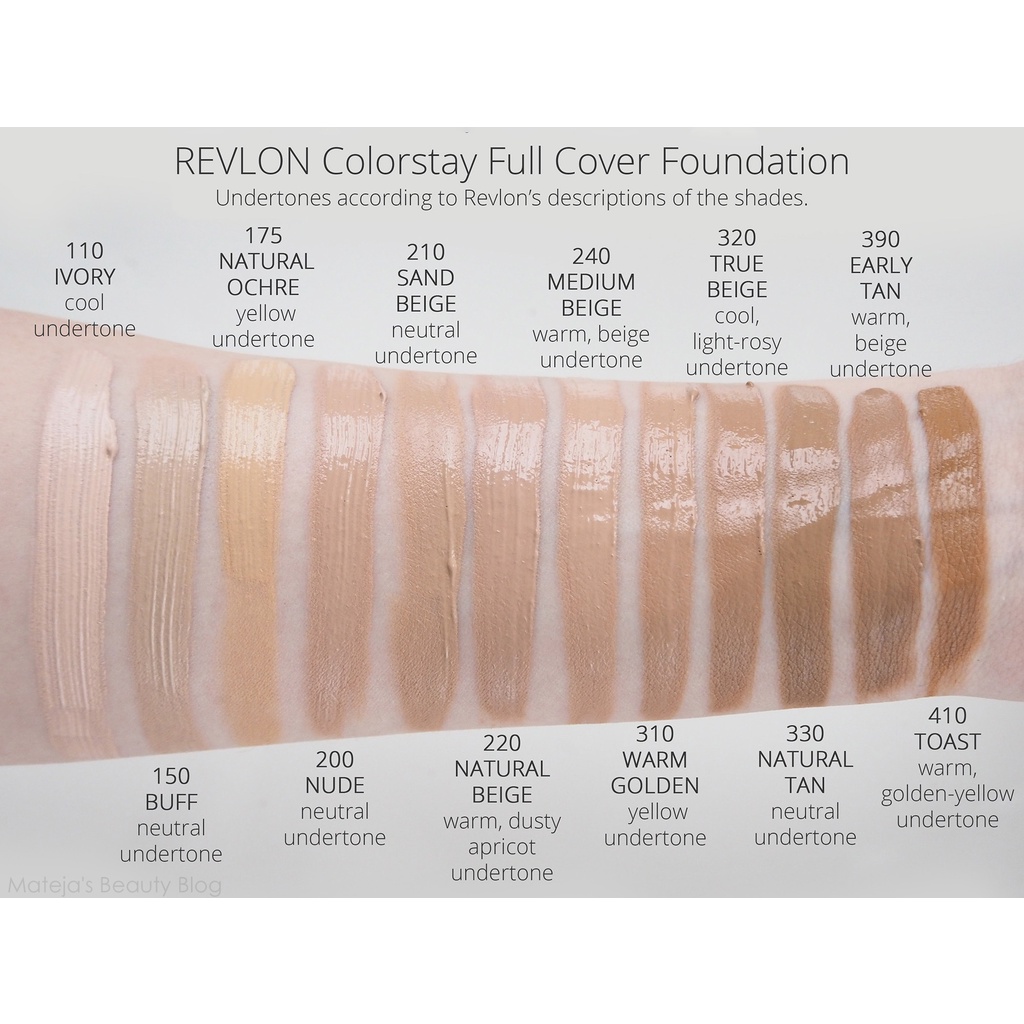 Kem Nền Siêu Lì Revlon Colorstay Full Cover Foundation 30ml