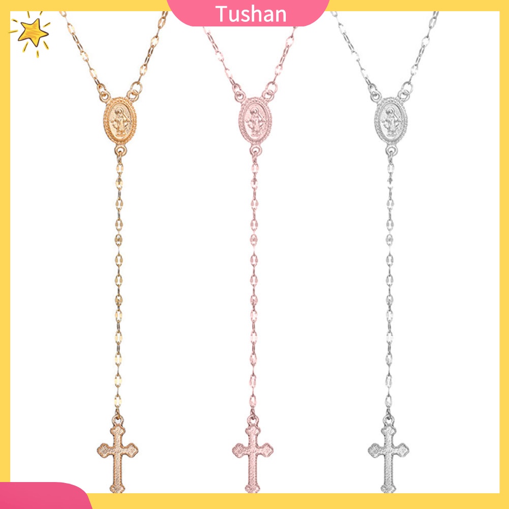 Dây chuyền đính mặt thánh giá độc đáo thời trang