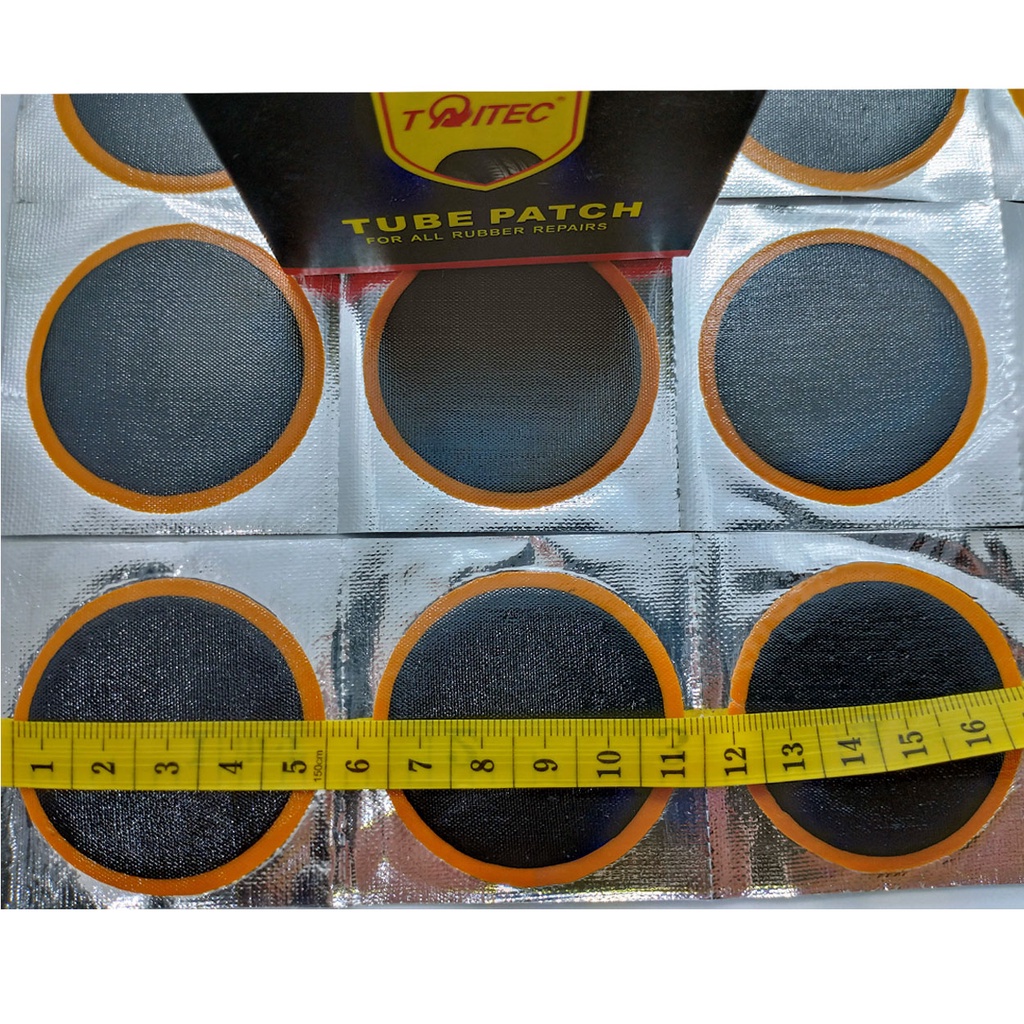 40 Miếng Vá Săm, Vá Lốp , Vá Vỏ, Vá Ruột xe máy, Ôtô kích thước 50mm-R-04