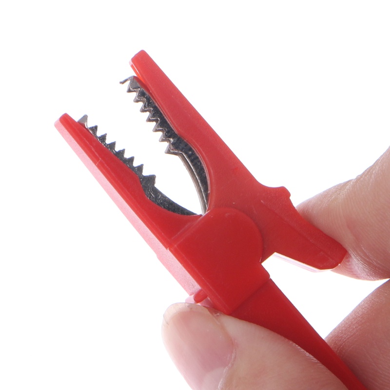 Set 6 Kẹp Cá Sấu 55mm 4mm 6 Màu Tùy Chọn Chuyên Dụng Connec