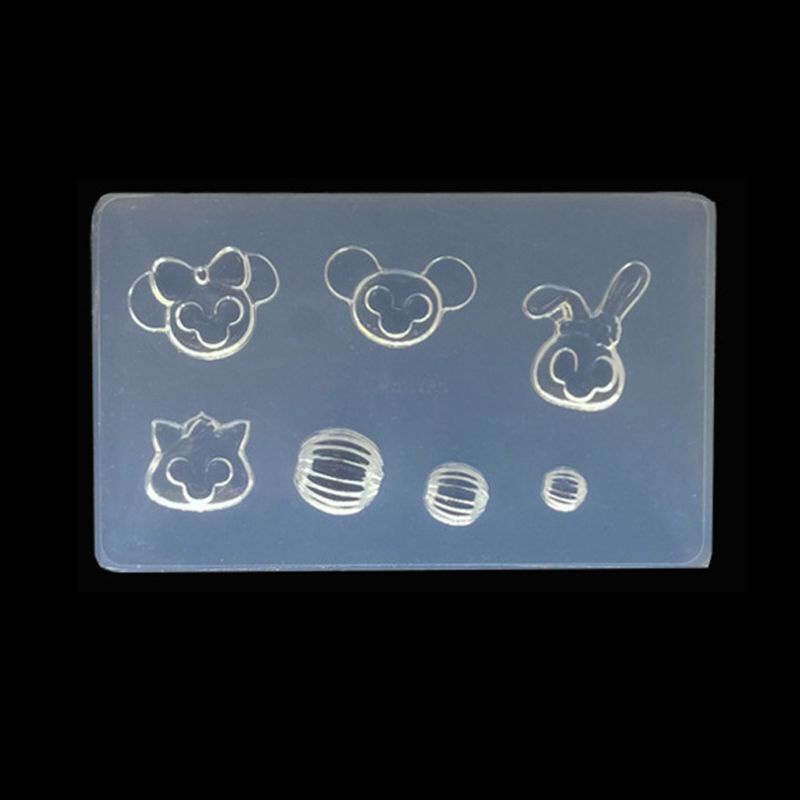 [Hàng mới về] Khuôn silicon dùng làm phụ kiện 3D trang trí móng tay diy