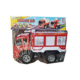 Đồ chơi xe cứu hỏa , chạy đà ( 41 x 16 x24 cm) thành đô - DC015BB