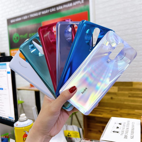 Nắp lưng Xiaomi Redmi K30 5G, mặt lưng OEM M1912G7BE, M1912G7BC linh kiện zin đẹp bao đổi trả