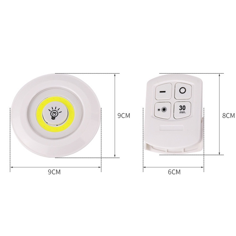Đèn Led Ban Đêm Không Dây Có Công Tắc Điều Khiển Từ Xa Tiện Dụng