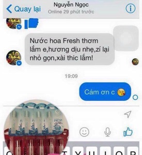 NƯỚC HOA MINI DẠNG LĂN