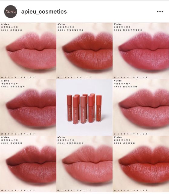 SON KEM A'PIEU JUICY PANG MOUSSE TINT | BigBuy360 - bigbuy360.vn