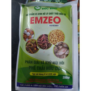 Chế phẩm ủ phân EM: EMZEO gói 200gr