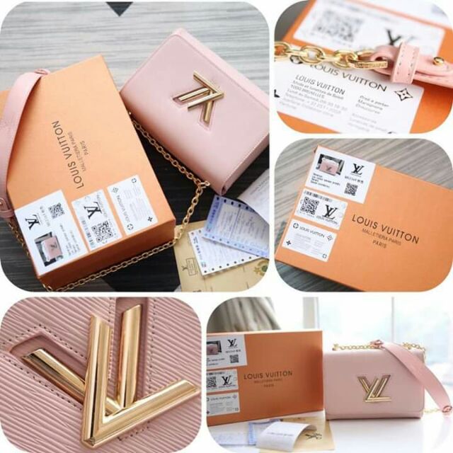 #LVTWIST MM spsl 
- Fullbox 
- Size: 24cm
-Chất liệu da tăm mềm - lót nhung cùng mầu vs túi kèm code & card