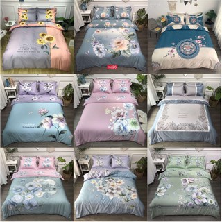 Chăn Ga Gối Cotton Organic Thiên Nhiên 100% Họa Tiết Các Loại Hoa - CT235