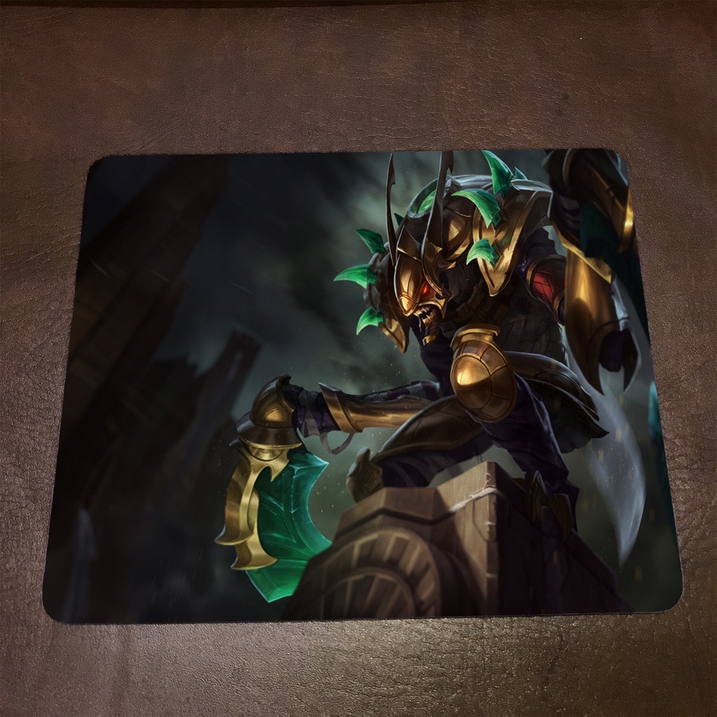 Lót chuột máy tính League of Legends KHA ZIX - Mẫu 1 Mousepad cao su êm ái, nhận in theo yêu cầu