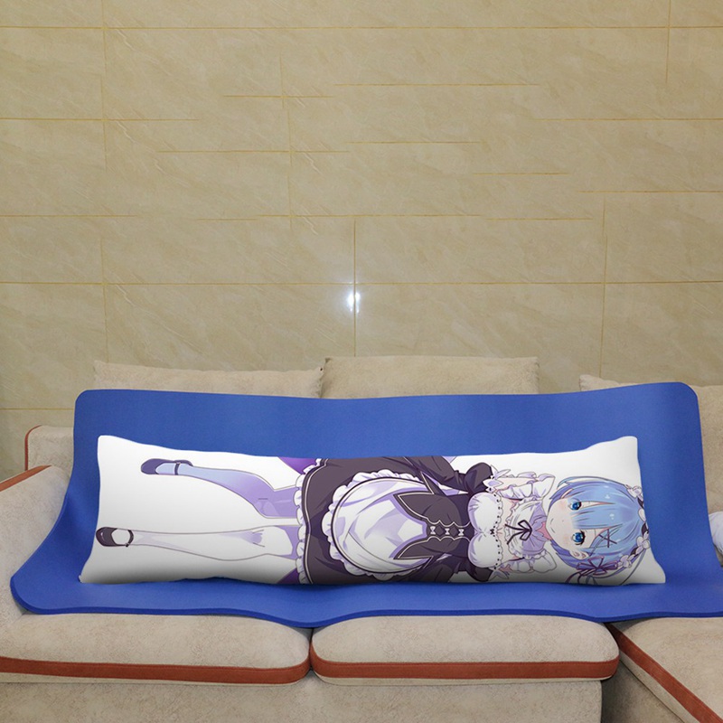 Vỏ Gối In Hình Cô Gái Anime Nhật Bản Dakimakura Rem Ram