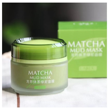 Mặt Nạ Bùn Trà Xanh Laikou Matcha Mud Mask - Hàng nội địa Trung