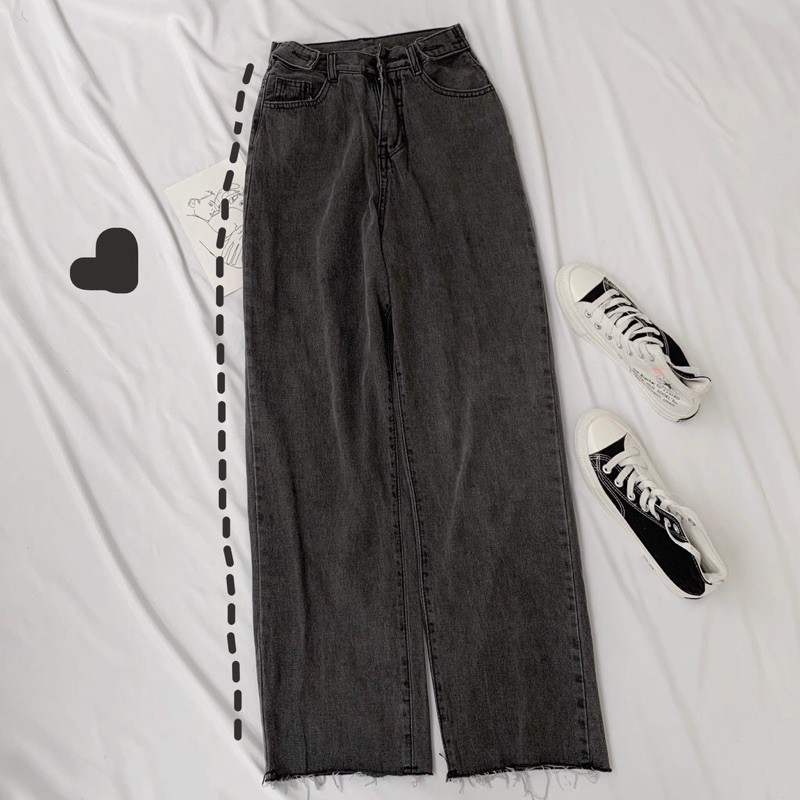 [Có size đại] Quần jean ống rộng hai đai lai tưa mã 3132, kèm ảnh thật | BigBuy360 - bigbuy360.vn