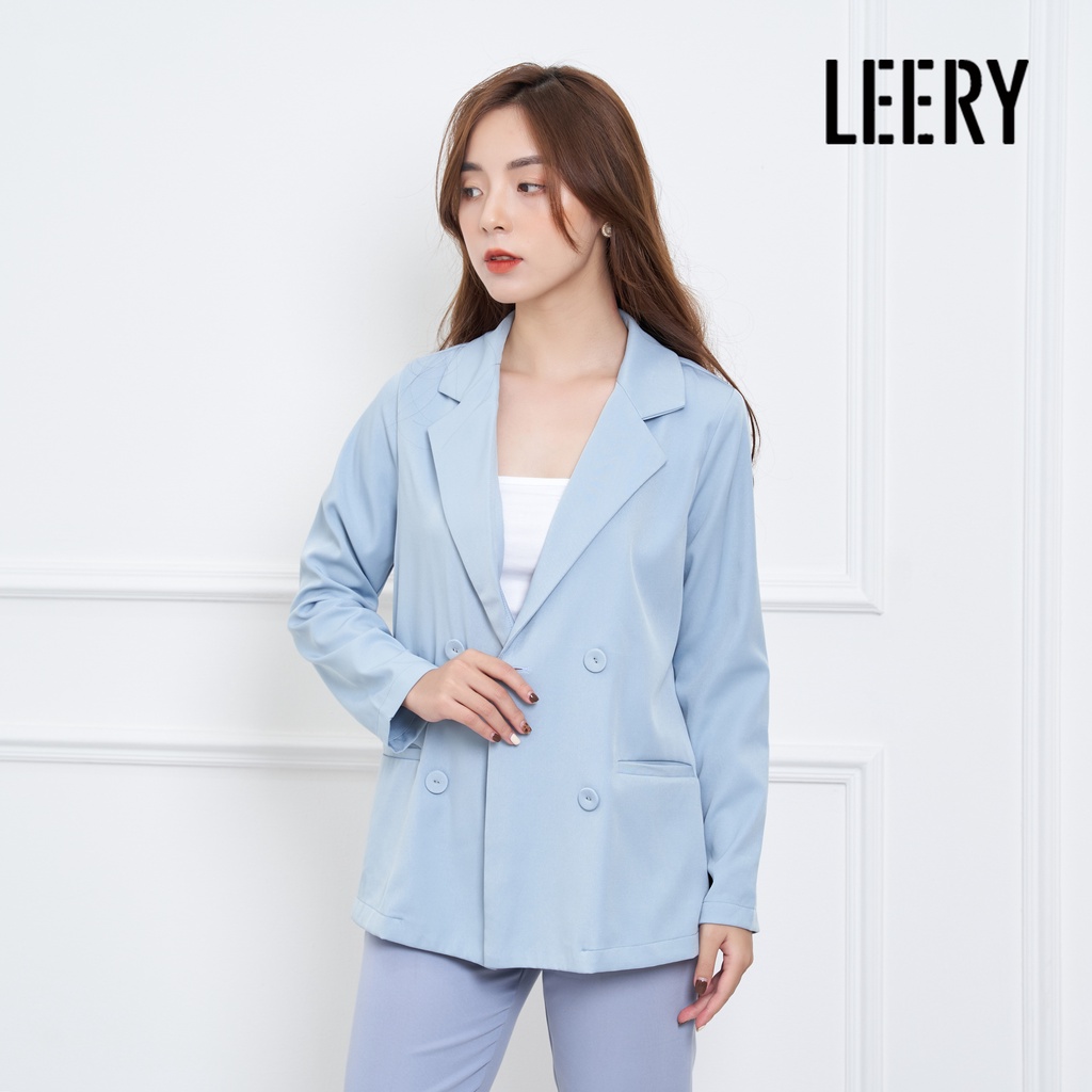 Áo vest nữ cao cấp Leery màu xanh mint VEST-02