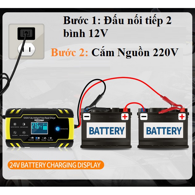 Lịch sử giá Bộ sạc ắc quy có khử sunfat anhtczyx 12v,24v 3ah - 150ah, tự ngắt khi đầy,sạc bình khô, bình nước... - đang giảm ₫900 tháng 10/2022 - BeeCost