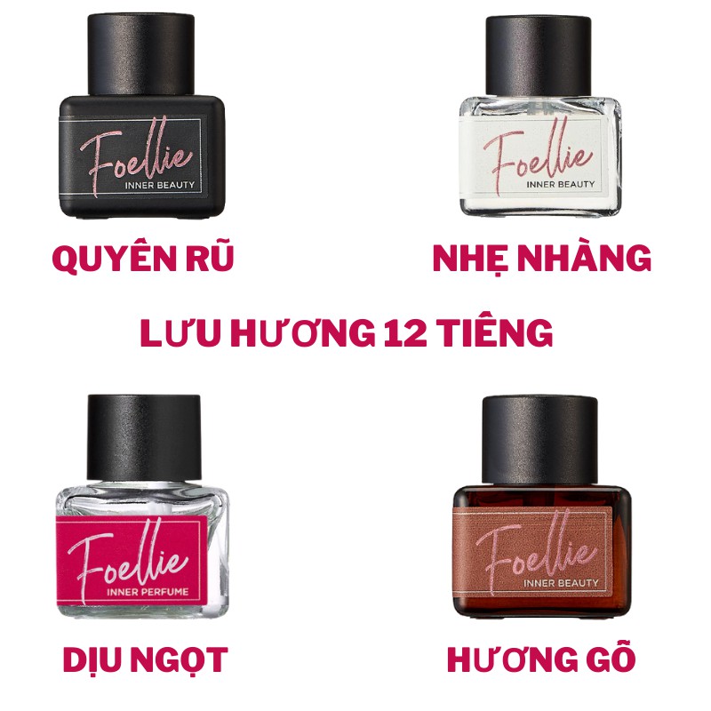 Nước hoa vùng kín Foellie Chính Hãng Mùi Thơm Lưu Hương Cả Ngày | Thế Giới Skin Care