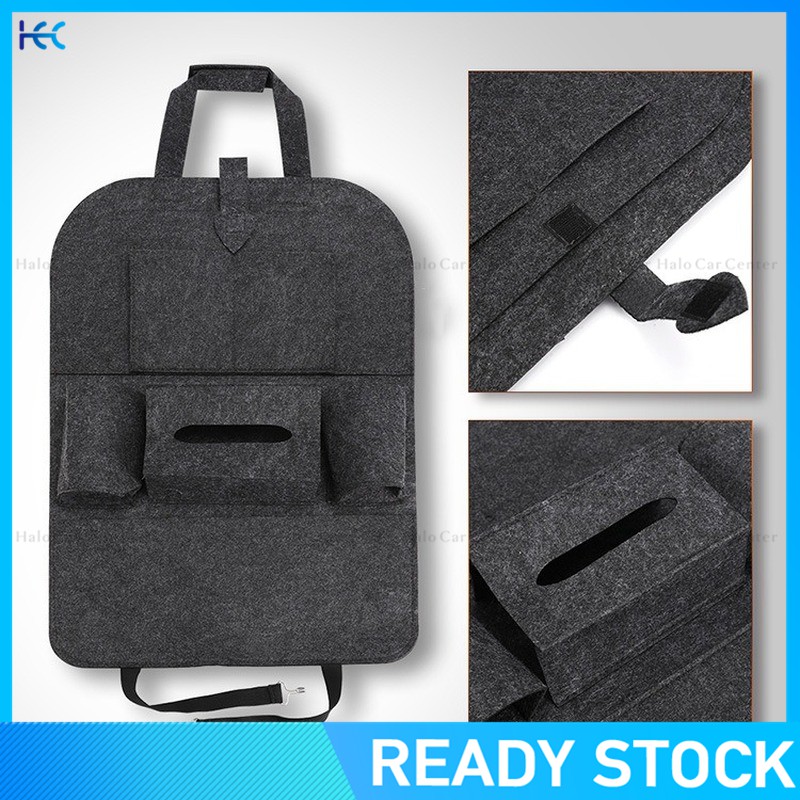 Túi đựng chai nước treo sau ghế xe hơi nhiều ngăn tiện dụng đa năng