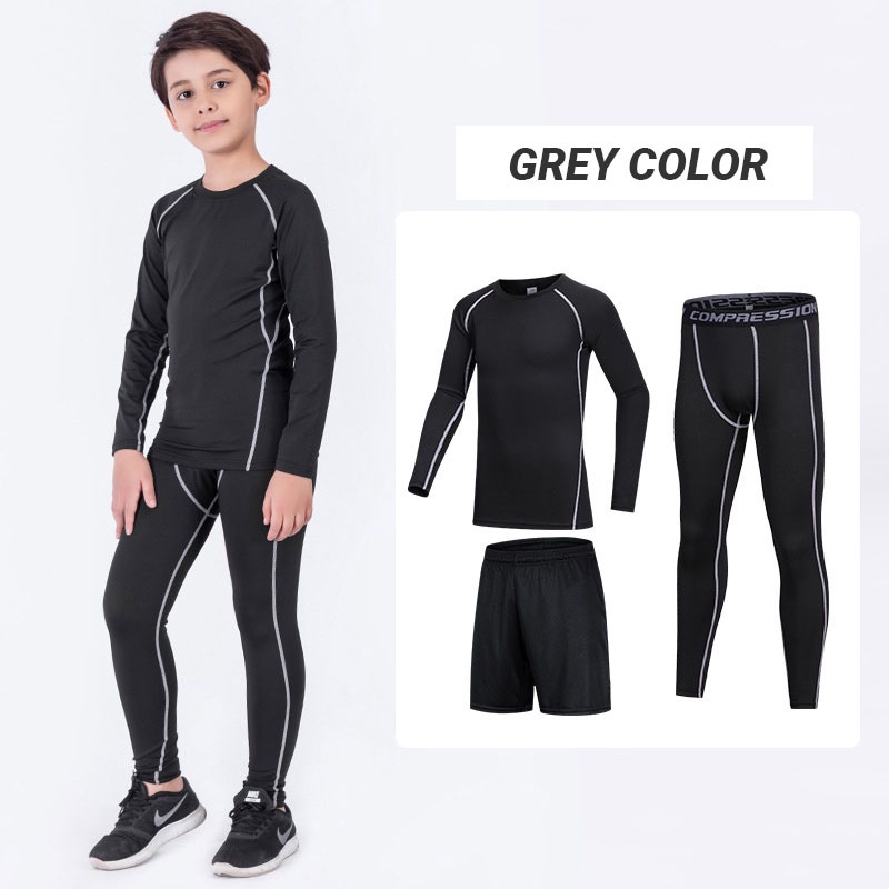 Boys 3 Piece Long Sleeve Swimsuit Set Boys Tracksuit, Jogging Suit, 3 Piece