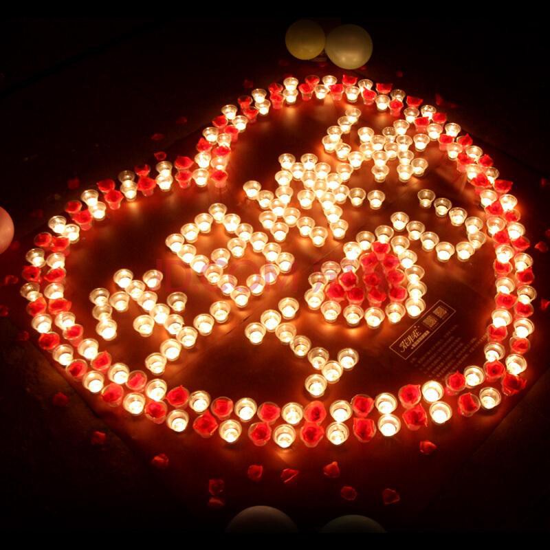 Bộ 12 Đèn Led Hình Cây Nến Dùng Pin Trang Trí Tiệc Cưới