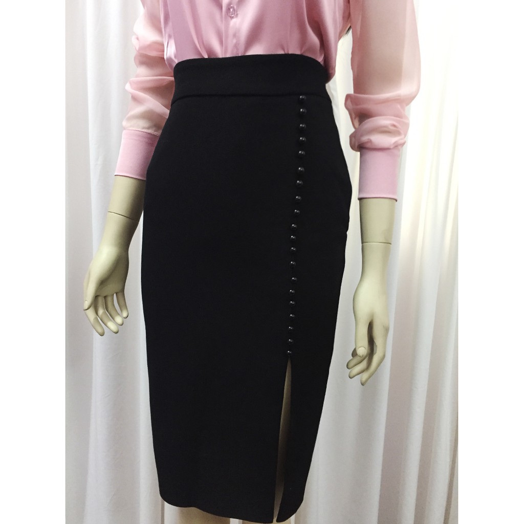 Chân váy bút chì đen nhiều mẫu💖Ảnh thật💖Chân váy công sở xẻ trước, xẻ sau | BigBuy360 - bigbuy360.vn