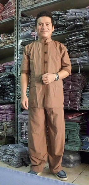 Áo lam phật tử, quần áo phật tử, đồ bộ đi chùa, đồ lam đi chùa. | BigBuy360 - bigbuy360.vn