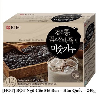 [HOT] BỘT Ngũ Cốc Mè Đen – Hàn Quốc – 240g