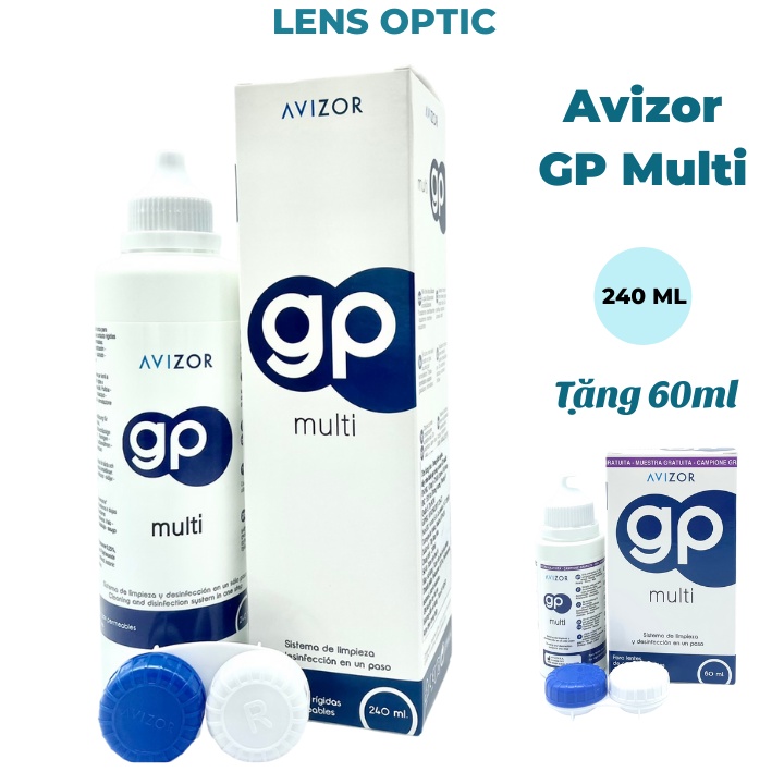 Dung dịch ngâm kính áp tròng cứng avizor gp multi 240ml - ảnh sản phẩm 1