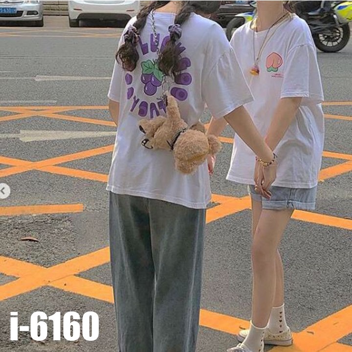 Áo Thun Bạn Thân Họa Tiết Trái Cây