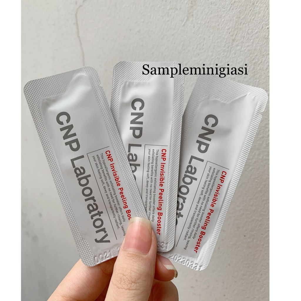 Gói tẩy tế bào chết CNP invisible Peeling Booster Laboratory