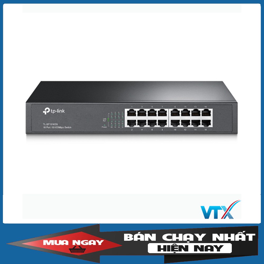 Switch chia mạng TP Link 16Port 10/100Mbps |PN: TL-SF1016DS