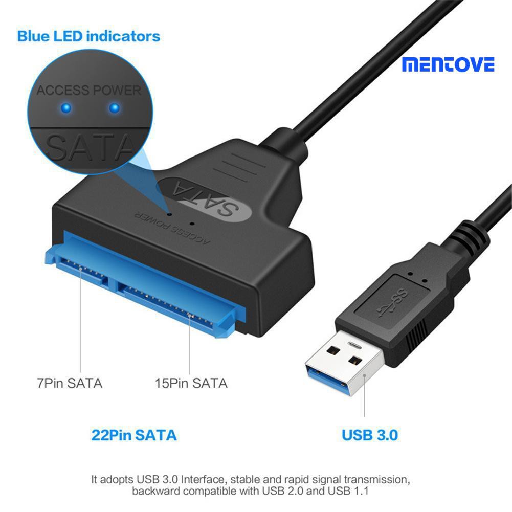 Dây Cáp Chuyển Đổi Usb 3.0 Sang 22pin Sata 2.5inch