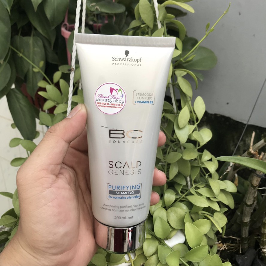 Dầu Gội Dành Cho Tóc Và Da Đầu Dầu BC Bonacure Scalp Genesis Purifying Schwarzkopf 200ml